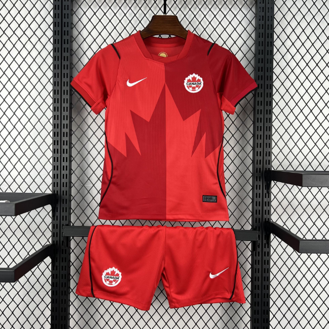 2026 FIFA World Cup Canada Home Soccer Kits Shirt With Shorts